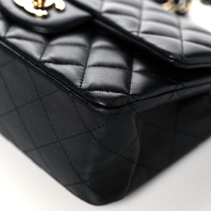 Chanel Lambskin Quilted Mini Rectangular Flap Black 11 of 19