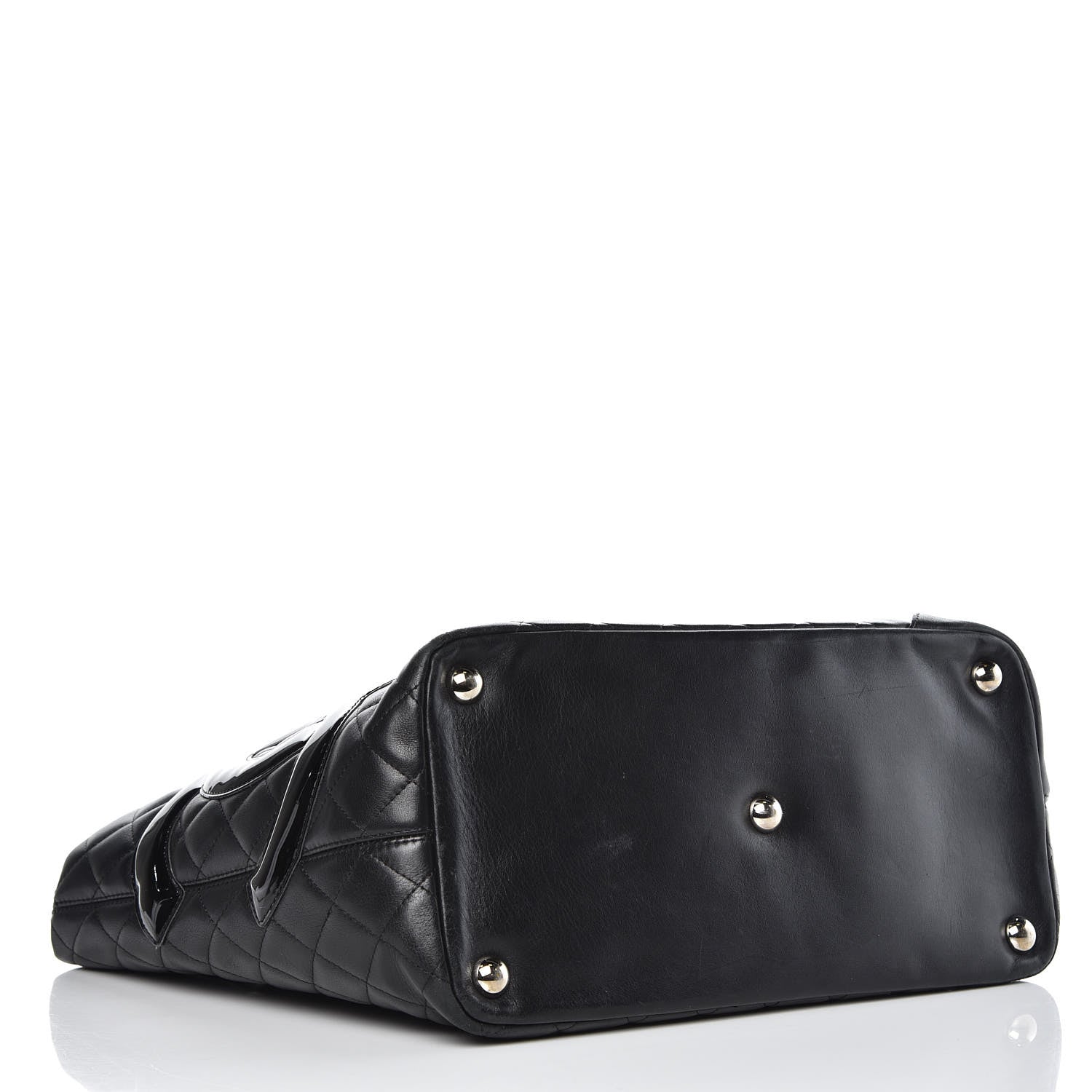Chanel Calfskin Quilted Large Cambon Tote Black 4 of 16