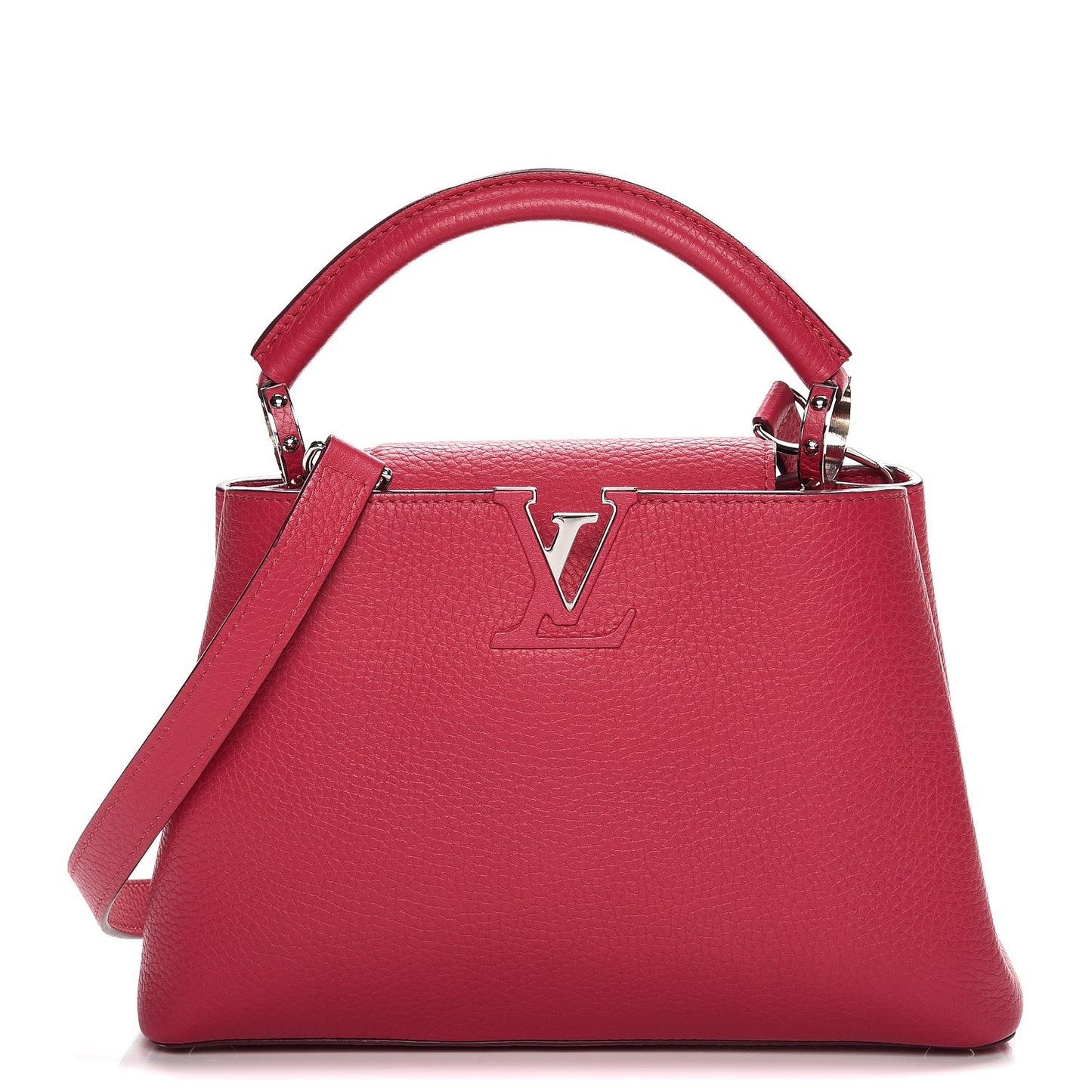Taurillon Capucines BB Fuchsia