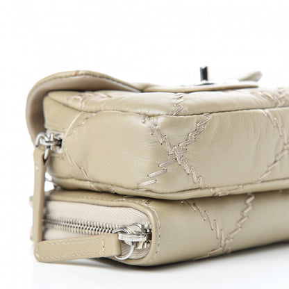 Chanel Metallic Lambskin Stitched New Mini Flap Gold 9 of 13