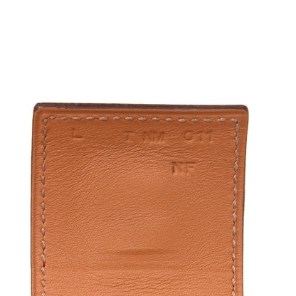 Hermes Epsom Collier de Chien CDC Bracelet L Vermillion 5 of 7