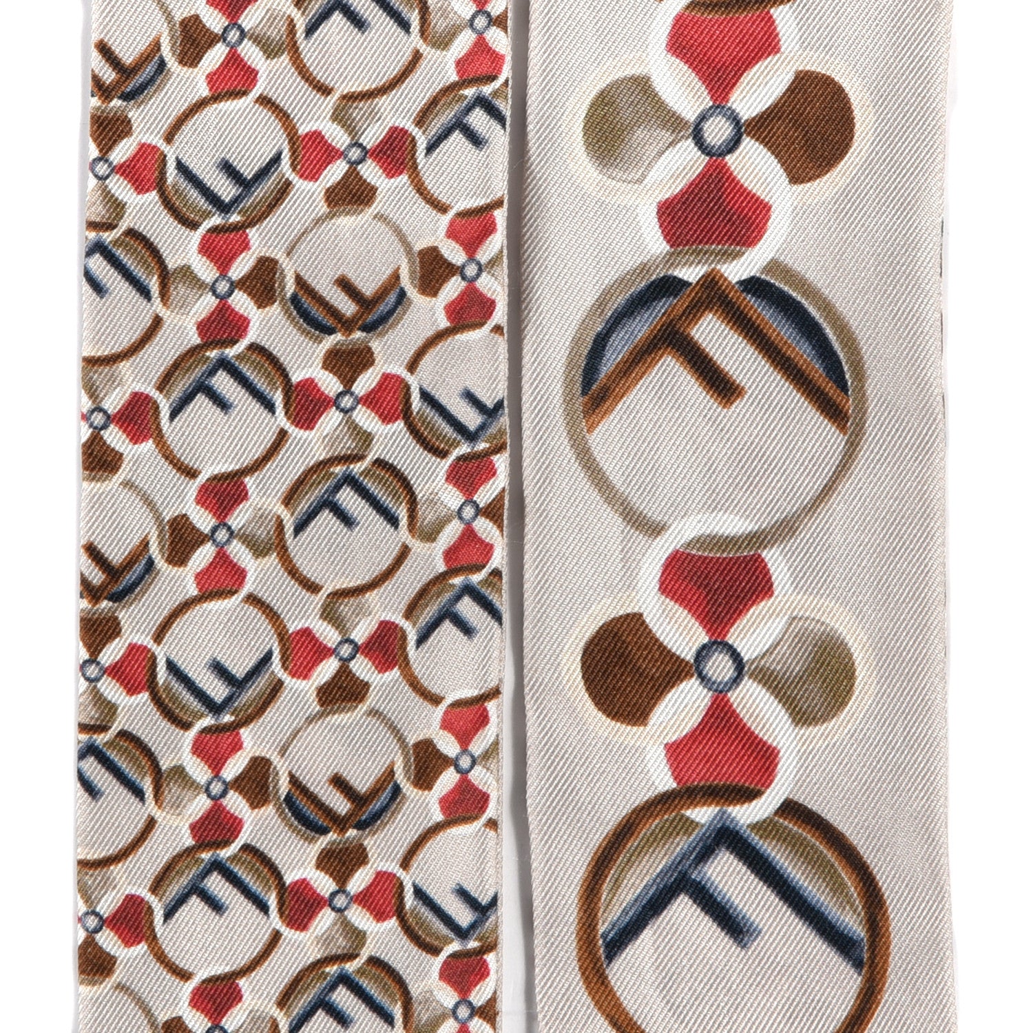 Fendi Silk Bandeau Multicolor 2 of 3