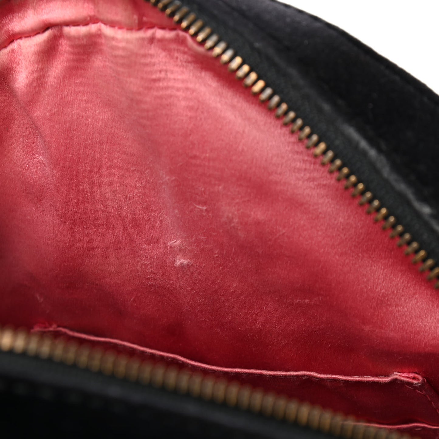 Velvet Matelasse GG Marmont Dome Backpack Black