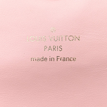 Louis Vuitton Monogram Flore Chain Wallet Rose Ballerine 5 of 8