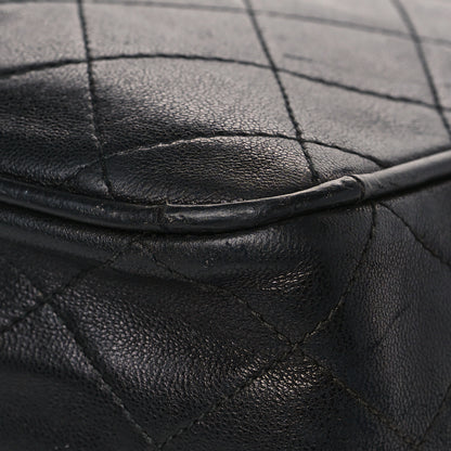 Chanel Lambskin Quilted CC Tassel Camera Case Black 10 of 13