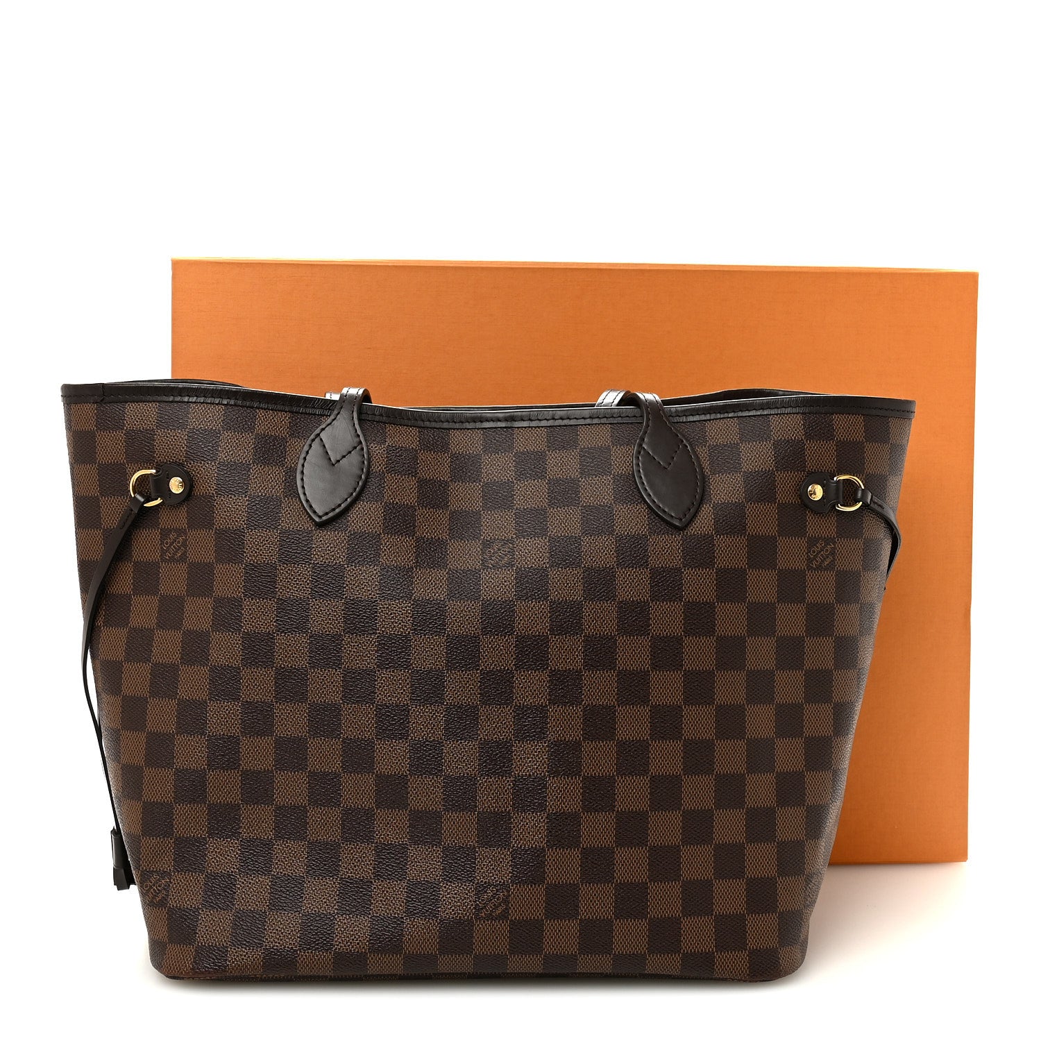 Louis Vuitton Damier Ebene Neo Neverfull MM Rose Ballerine 10 of 10