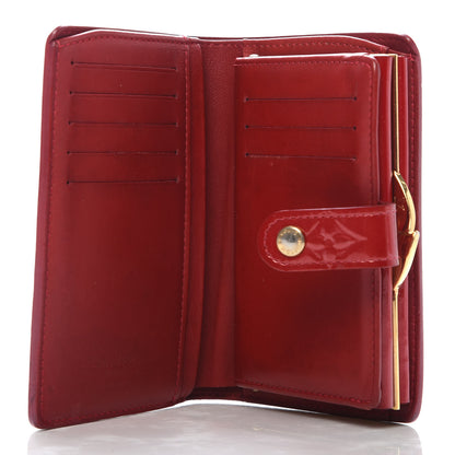 Louis Vuitton Vernis French Purse Wallet Pomme d'Amour 5 of 9