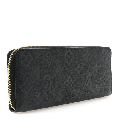 Louis Vuitton Empreinte Clemence Wallet Black 3 of 6