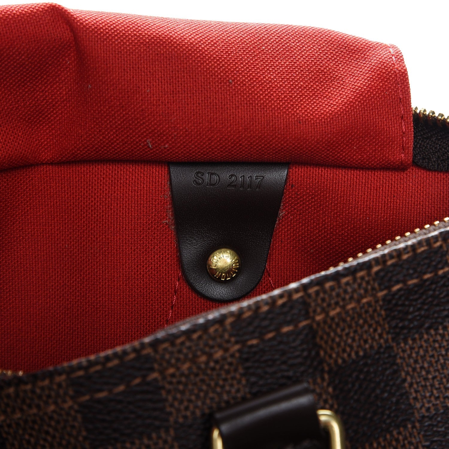Louis Vuitton Damier Ebene Speedy 30 6 of 12