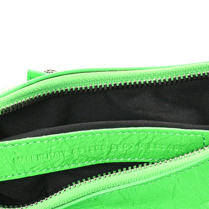 Balenciaga Agneau Arena Crystal Le Cagole Shoulder Bag XS Fluo Green 8 of 11