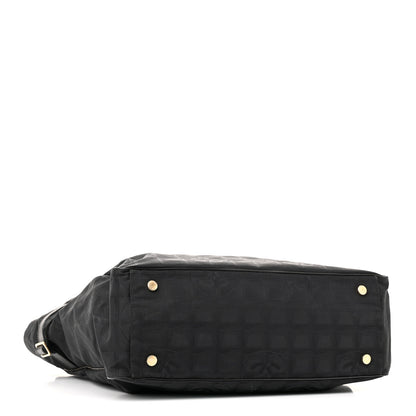 Chanel Nylon Large Travel Tote Black 4 of 14