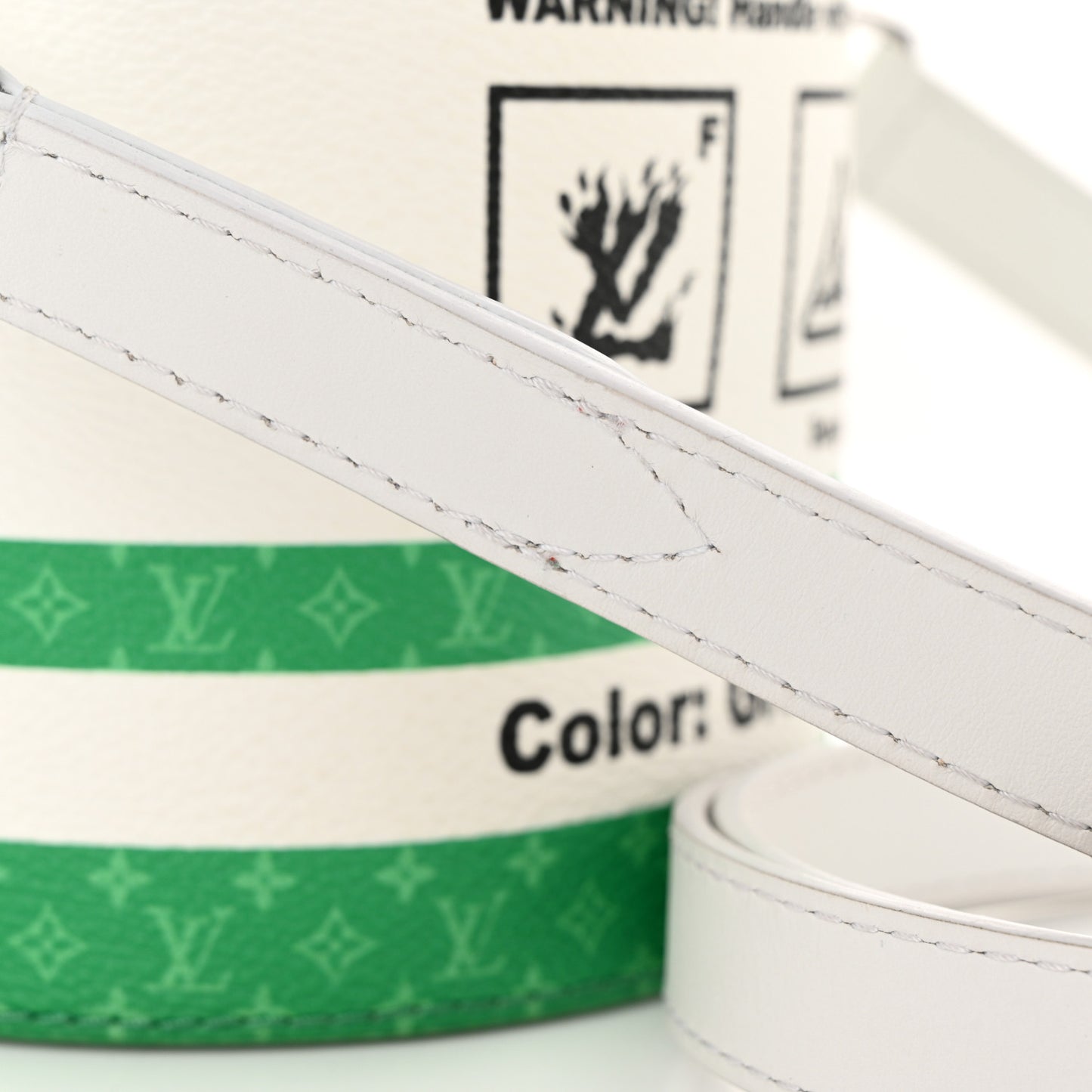 Monogram LV Paint Can Green