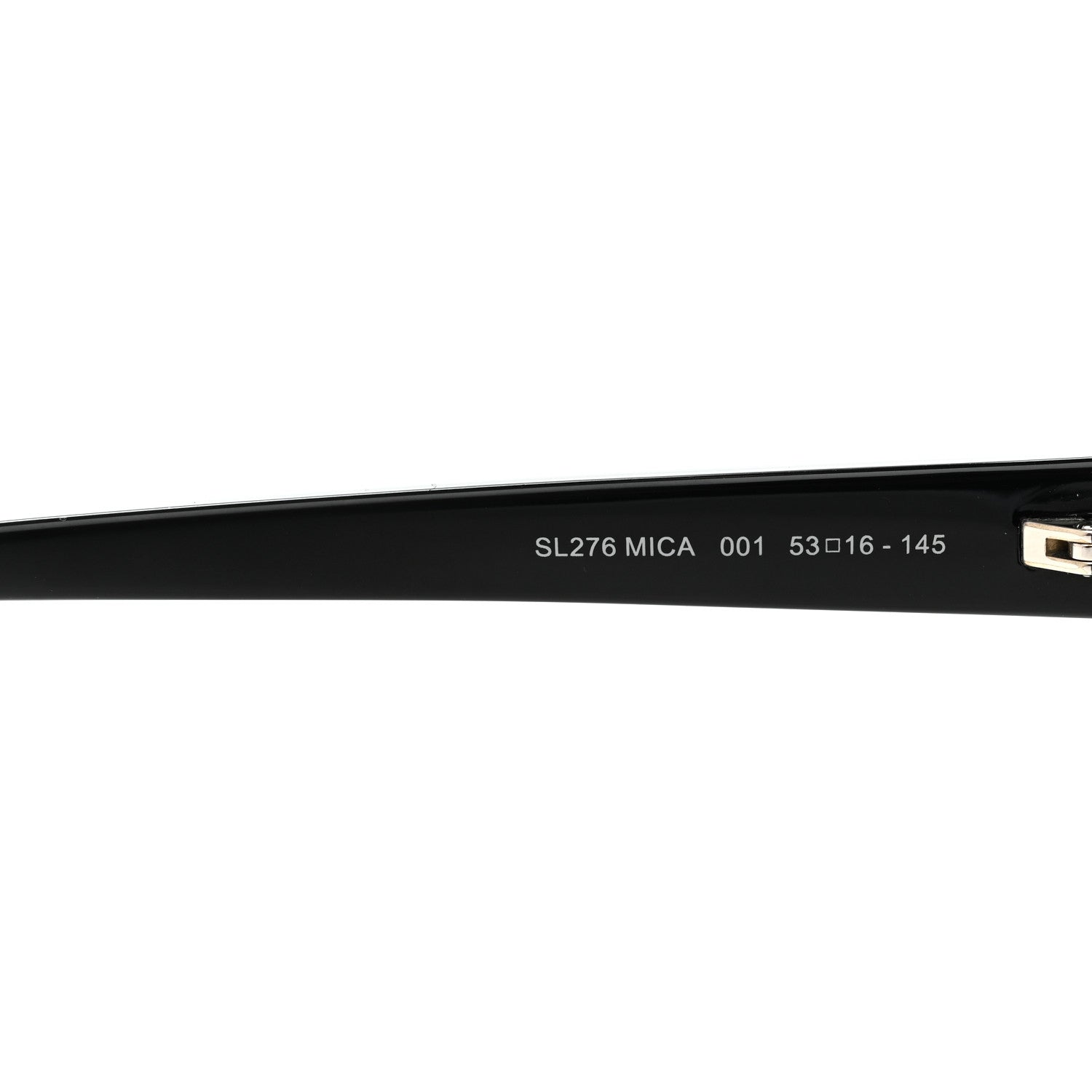 Saint Laurent Acetate Mica Cat Eye Sunglasses SL 276 Black 5 of 7