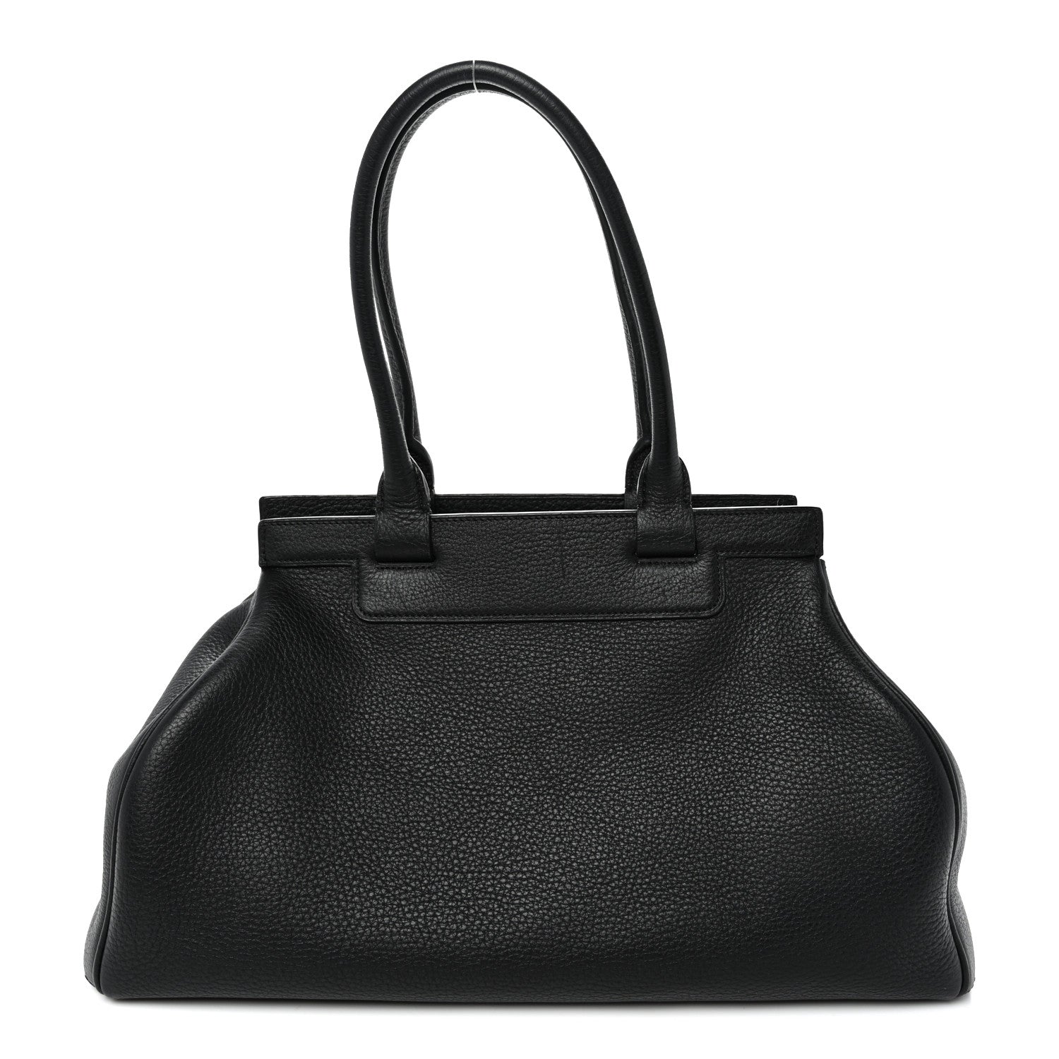 Moynat Taurillon Gex Pauline Tote Black 1 of 10