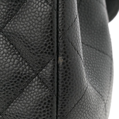 Chanel Caviar Quilted Jumbo Double Flap Black 18 of 18