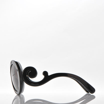 Prada Baroque Sunglasses SPR 27N Black 3 of 6