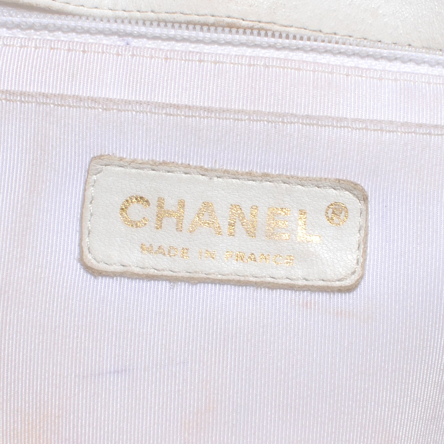 Chanel Patent Quilted Evening Star Jumbo Flap White 10 of 11