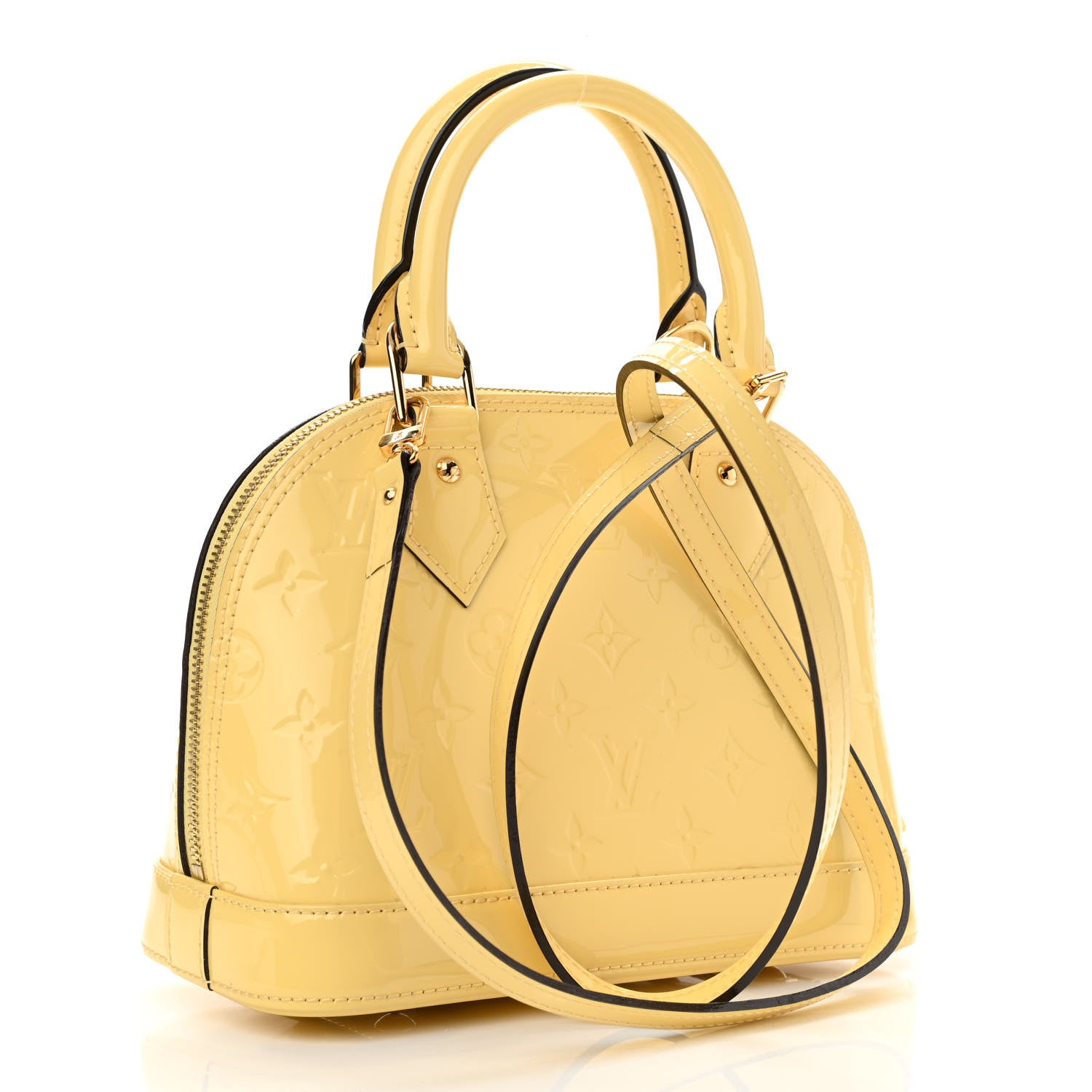 Louis Vuitton Vernis Alma BB Citrine 2 of 11