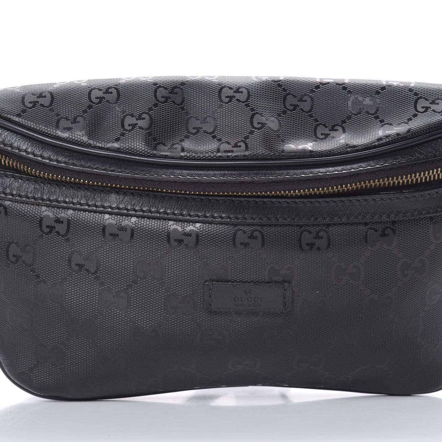 Imprime Monogram Belt Bag Black