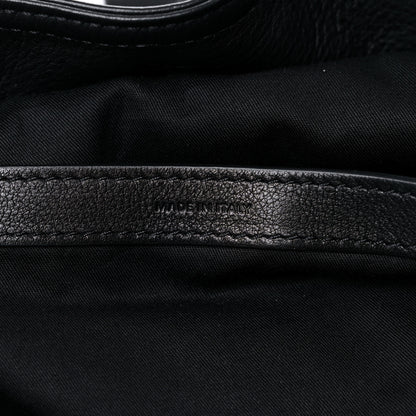 Celine Calfskin Medium Biker Backpack Black 7 of 12