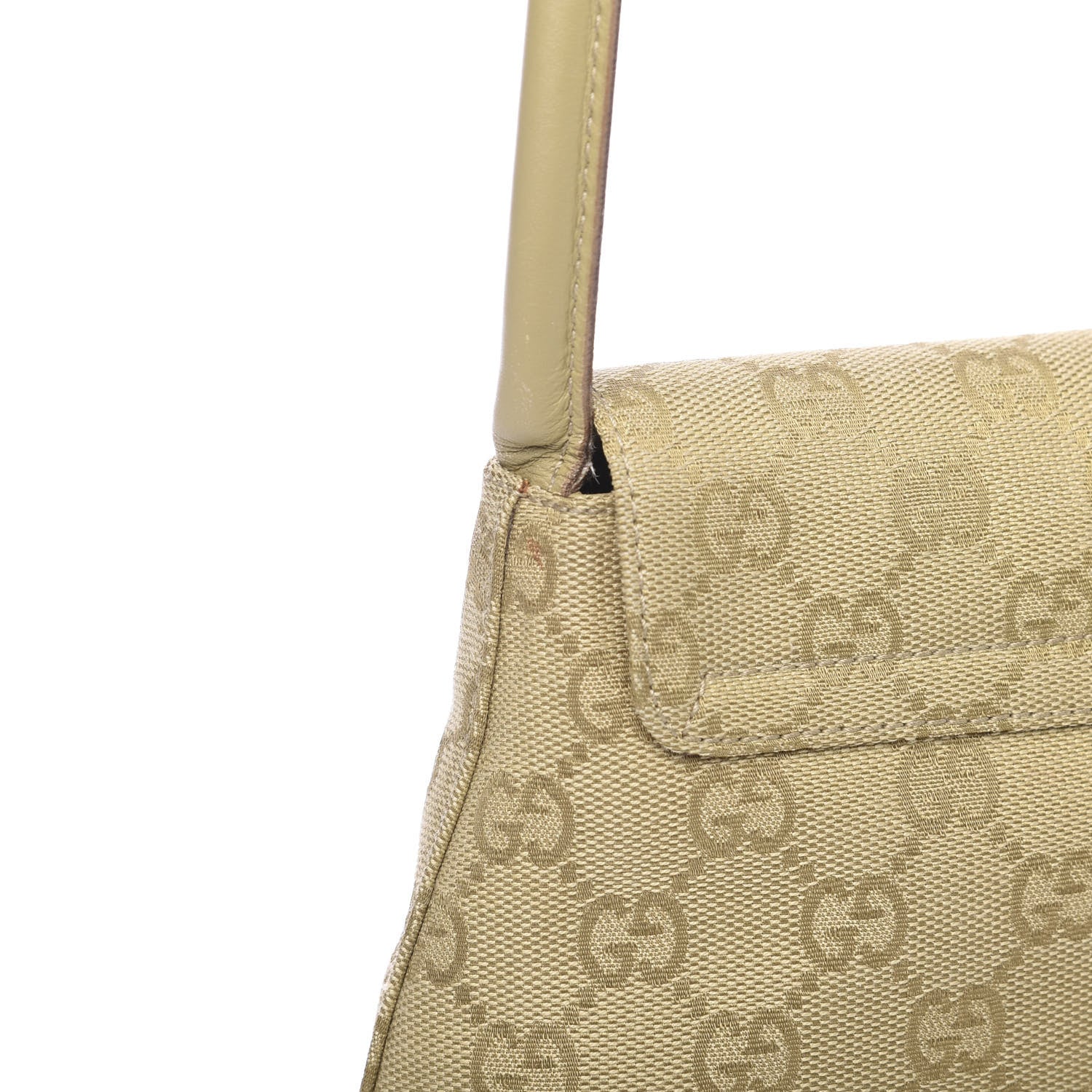 Gucci Monogram Medium Shoulder Bag Beige 12 of 12
