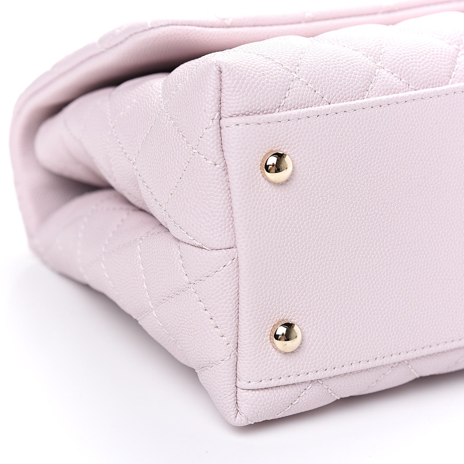 Chanel Caviar Quilted Small Coco Handle Flap Lilas Lilac 7 of 11