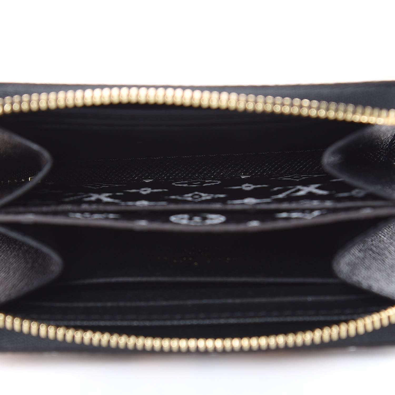 Louis Vuitton Monogram Giant Jungle Zippy Coin Purse Black 5 of 8