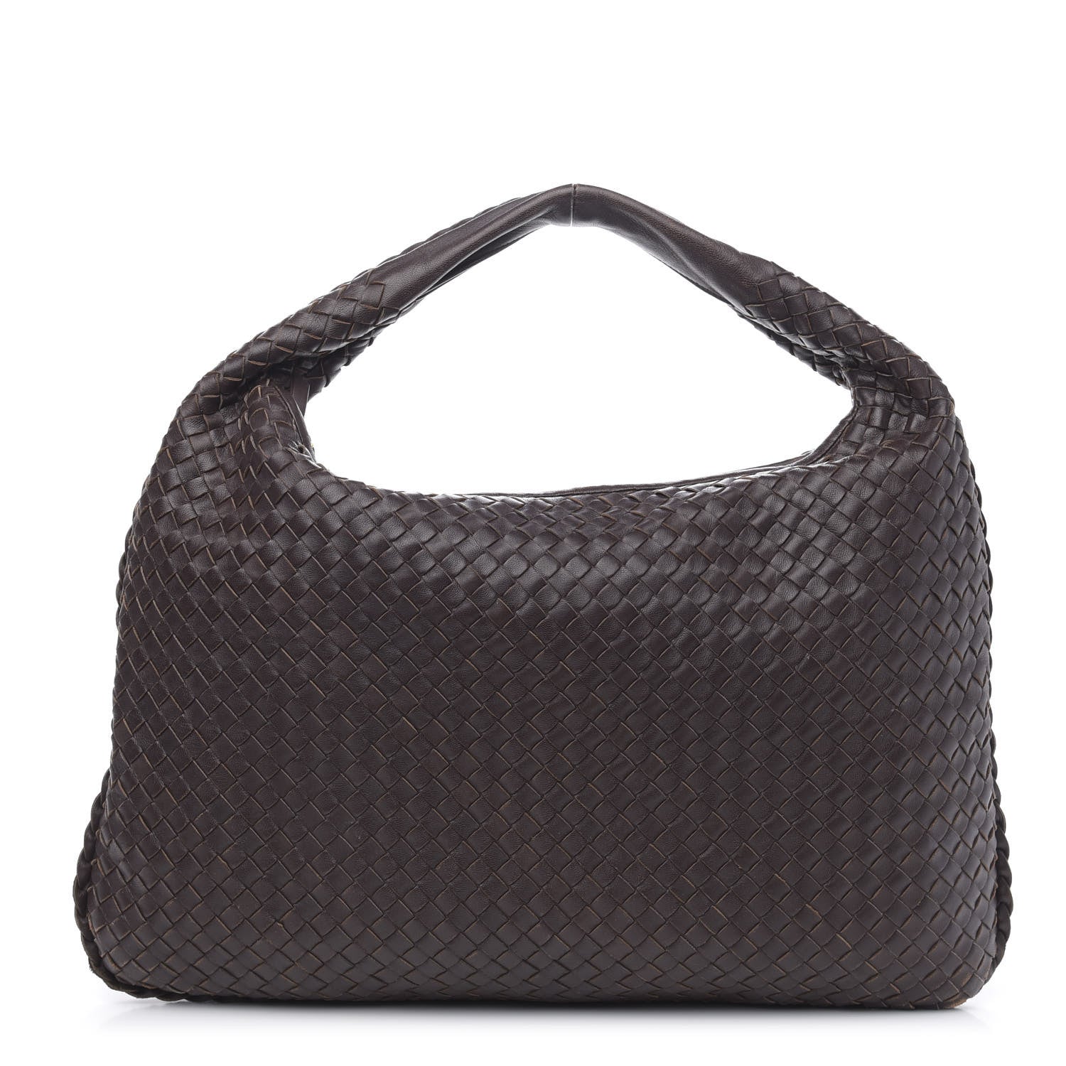 Bottega Veneta Nappa Intrecciato Large Veneta Hobo Ebano 1 of 15