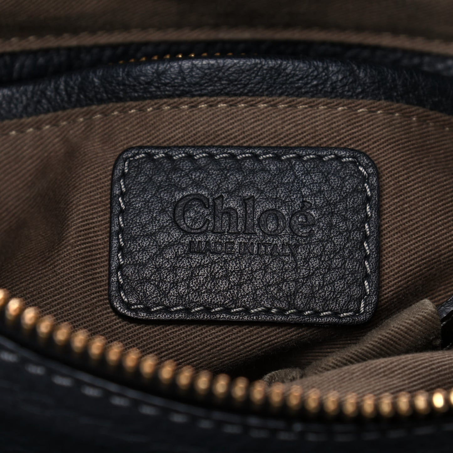 Calfskin Medium Marcie Satchel Black