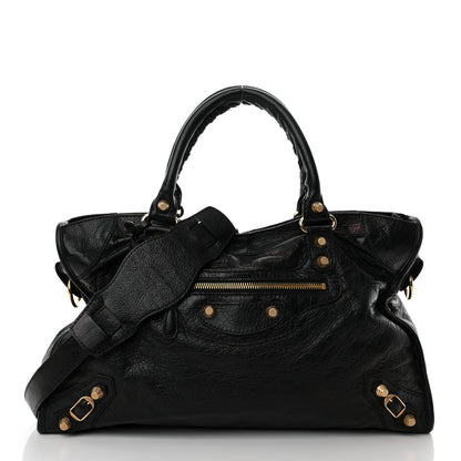 Balenciaga Agneau Giant 12 Gold Hardware City Black 3 of 11