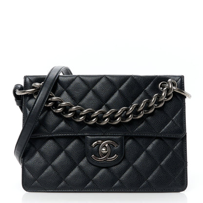 Chanel Caviar Quilted Medium Retro Class Flap Black 1 of 12
