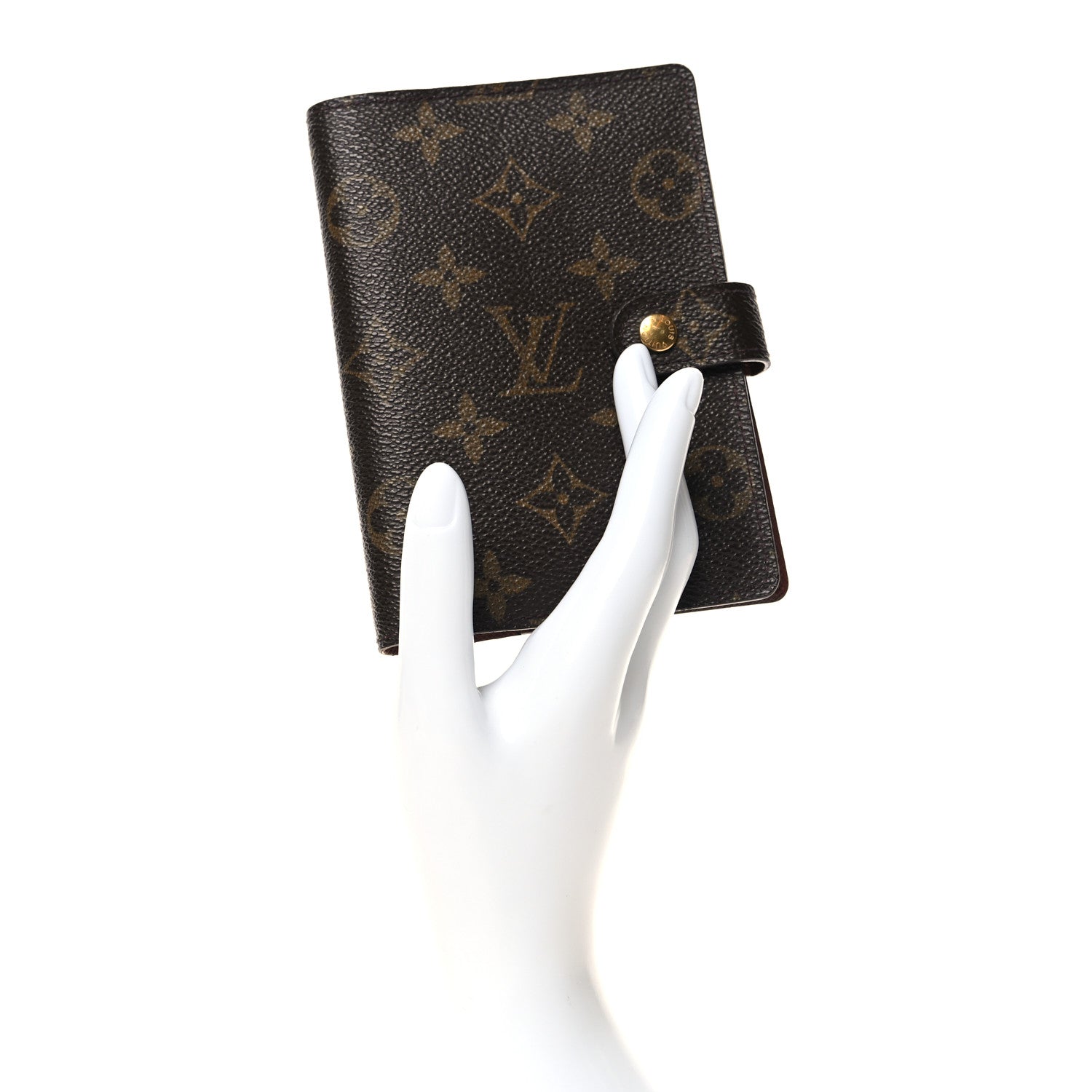 Louis Vuitton LOUIS VUITTON Monogram Small Ring Agenda Cover 2 of 6