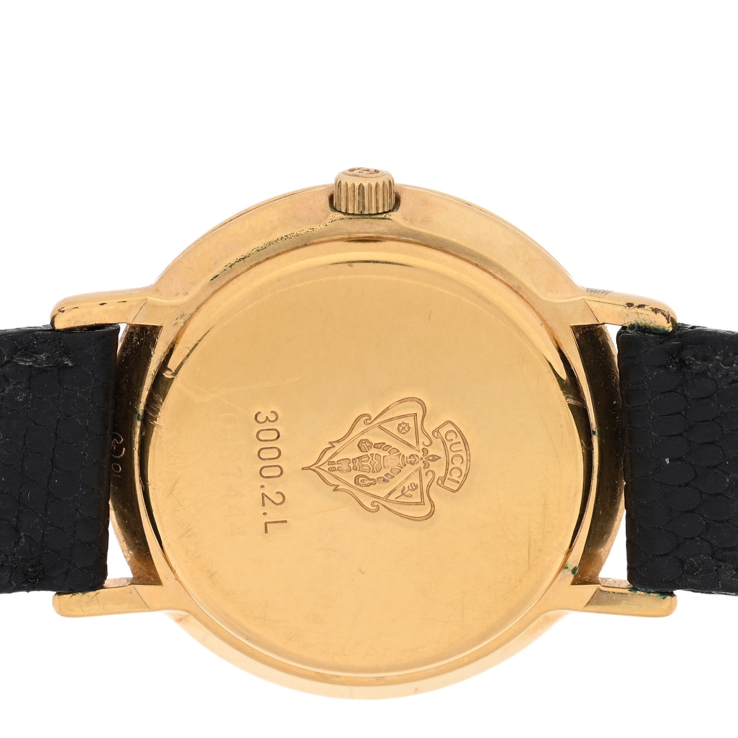 Stainless Steel Lizard 26mm 3000L Quartz Watch Black