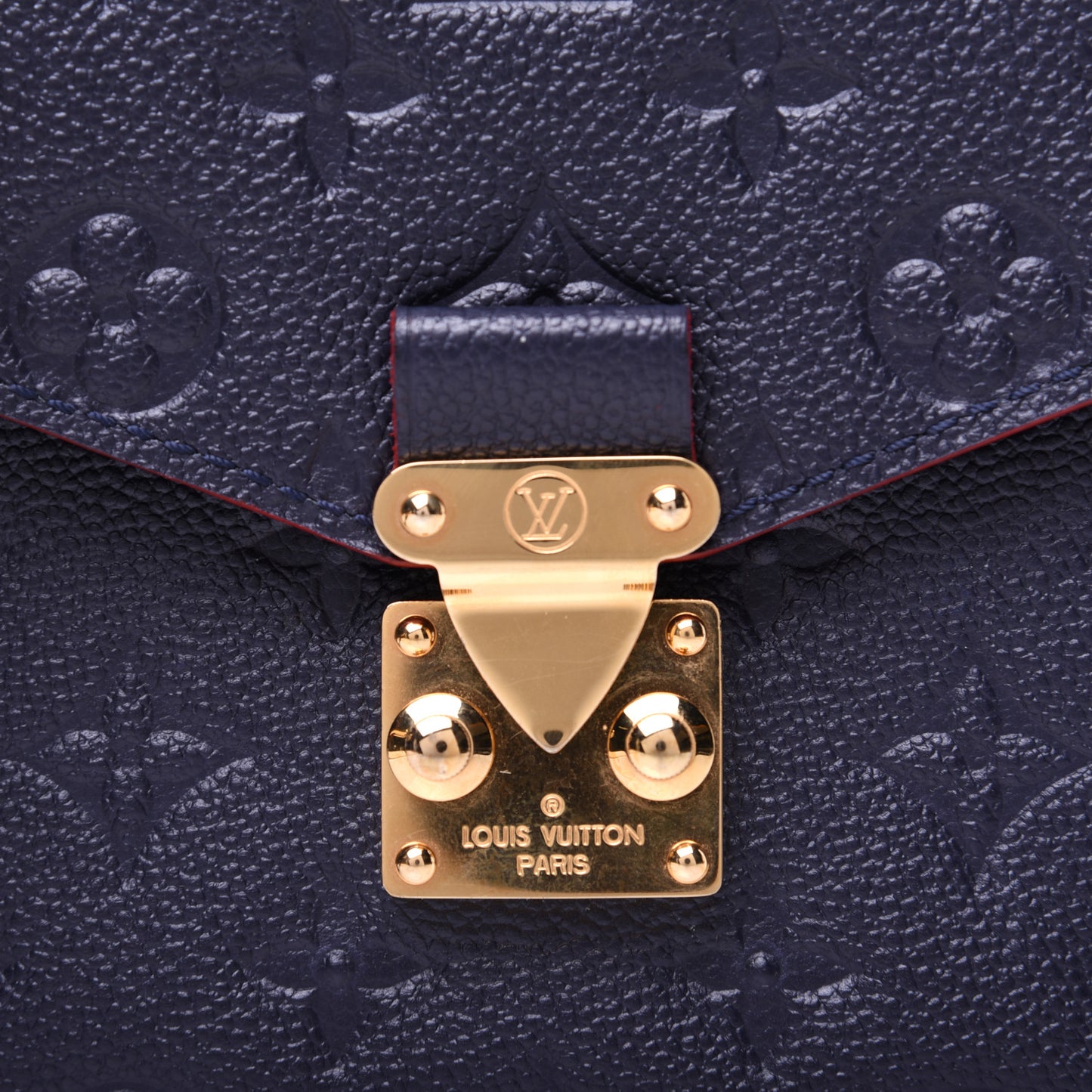 Empreinte Pochette Metis Marine Rouge