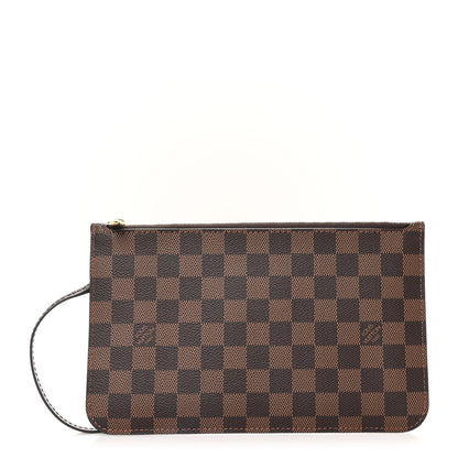 Louis Vuitton Damier Ebene Neverfull MM GM Pochette 1 of 7