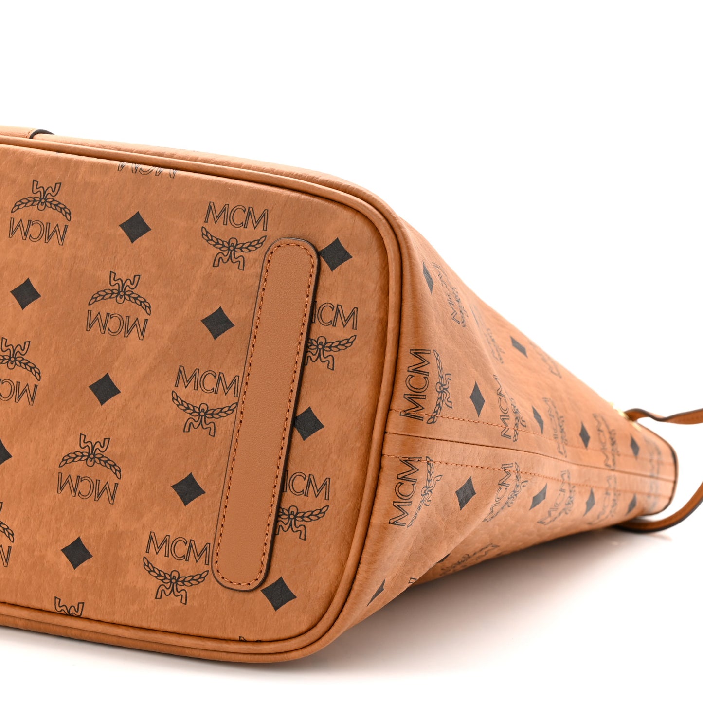 Visetos Medium Liz Shopper Tote Cognac