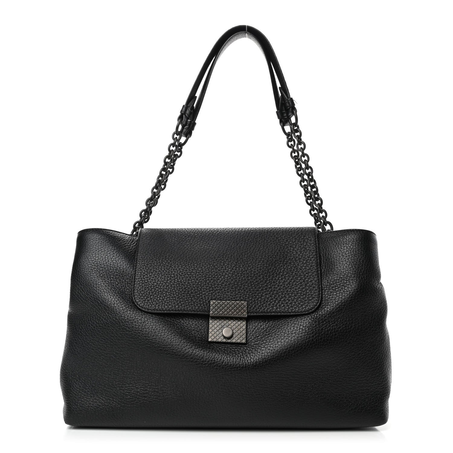 Bottega Veneta Cervo Piazza Tote Black 1 of 9