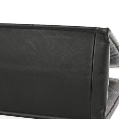 Christian Dior Calfskin Embossed Medium Book Tote Black 11 of 13