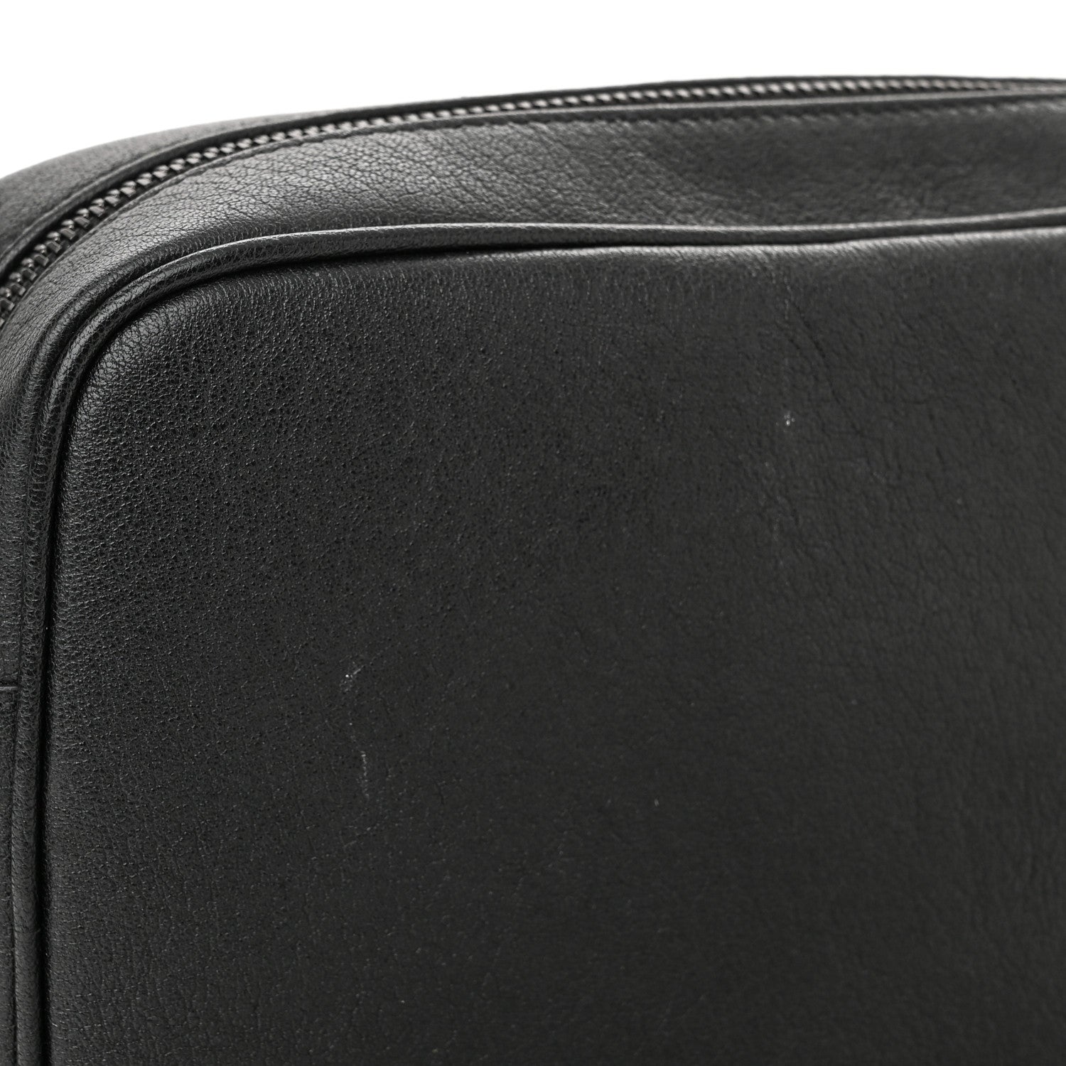 Saint Laurent Lambskin Monogram Small Lou Camera Bag Black 11 of 11