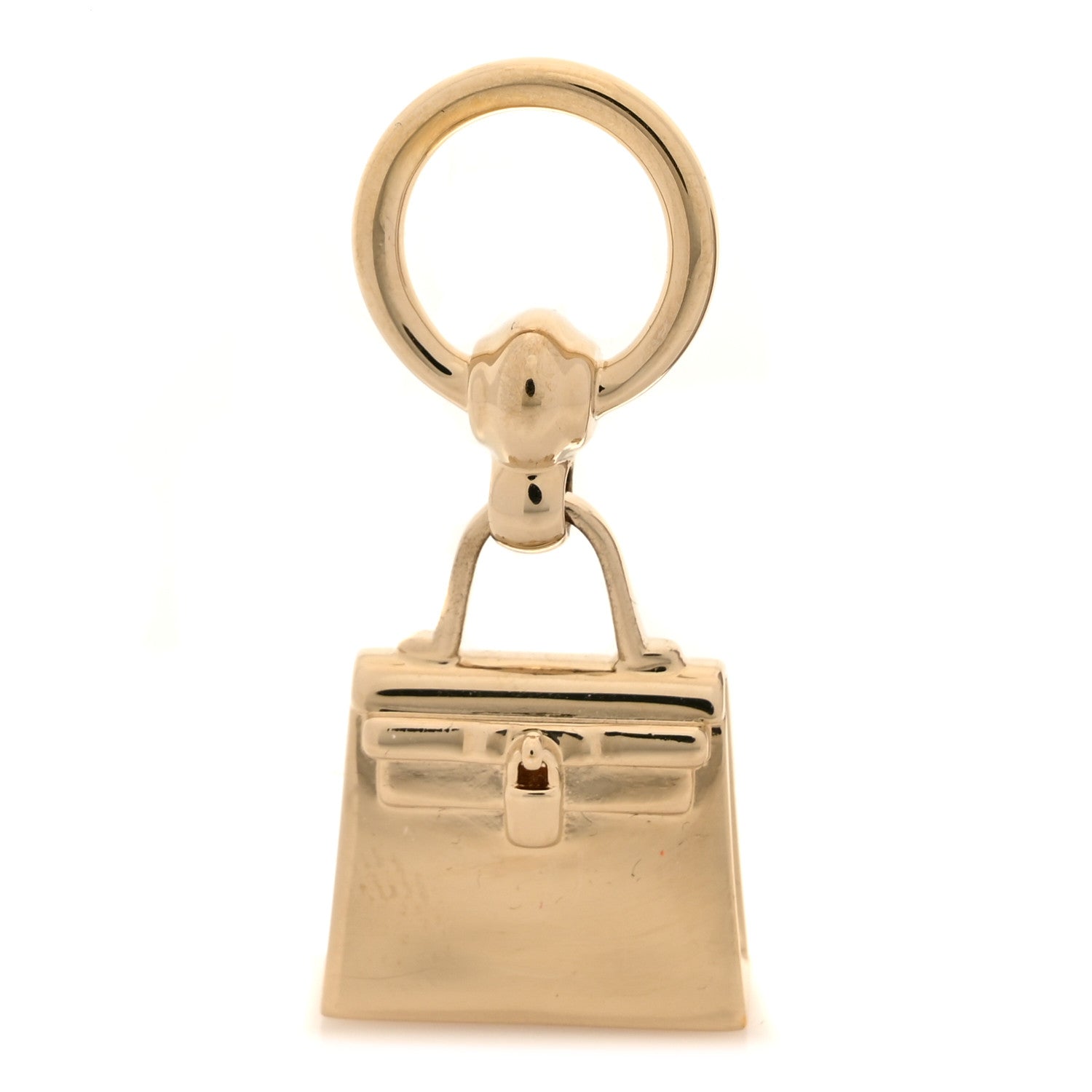 Hermes Permabrass Mini Kelly Twilly Ring 1 of 4
