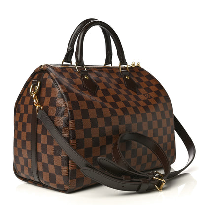 Louis Vuitton Damier Ebene Speedy Bandouliere 30 3 of 11