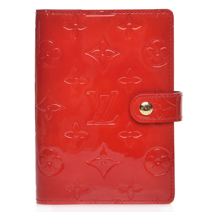 Louis Vuitton Vernis Small Ring Agenda Cover Pomme D'Amour 1 of 7