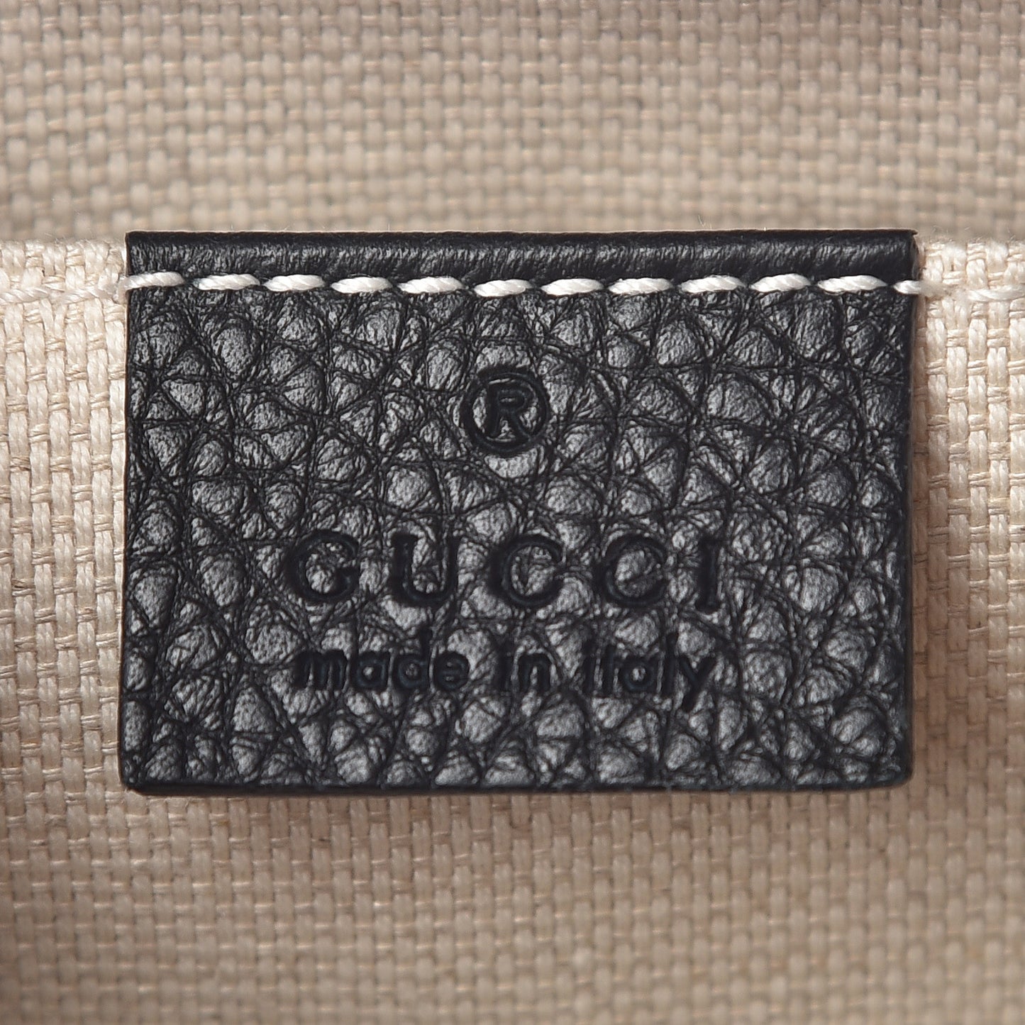 Pebbled Calfskin Small Soho Disco Bag Black