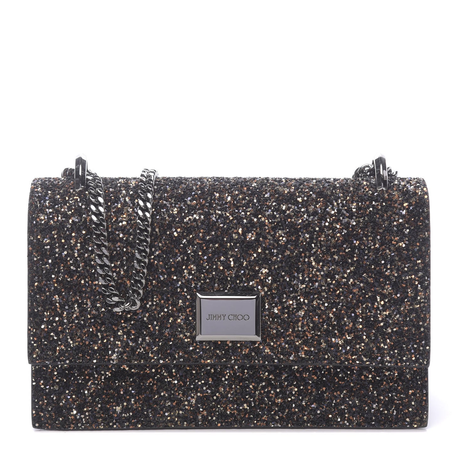 Glitter Fabric Leni Mini Shoulder Bag Amethyst