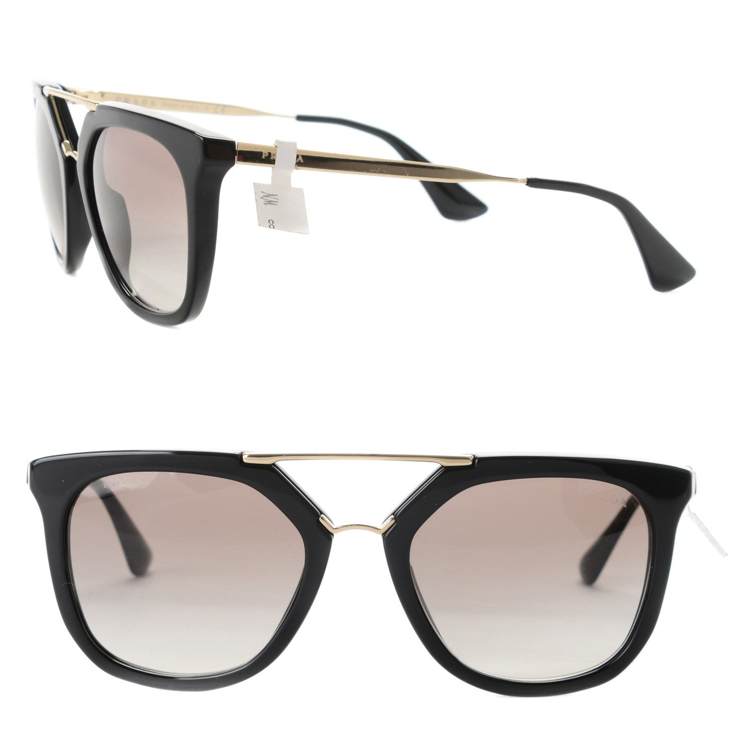 Prada Catwalk Sunglasses SPR 13Q Black 1 of 5