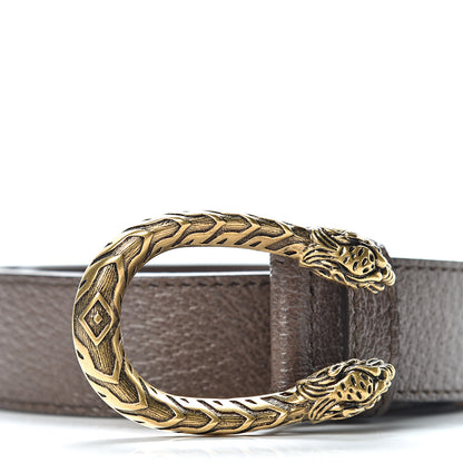 Gucci Textured Calfskin Dionysus 30mm Belt 85 34 New Acero 4 of 7