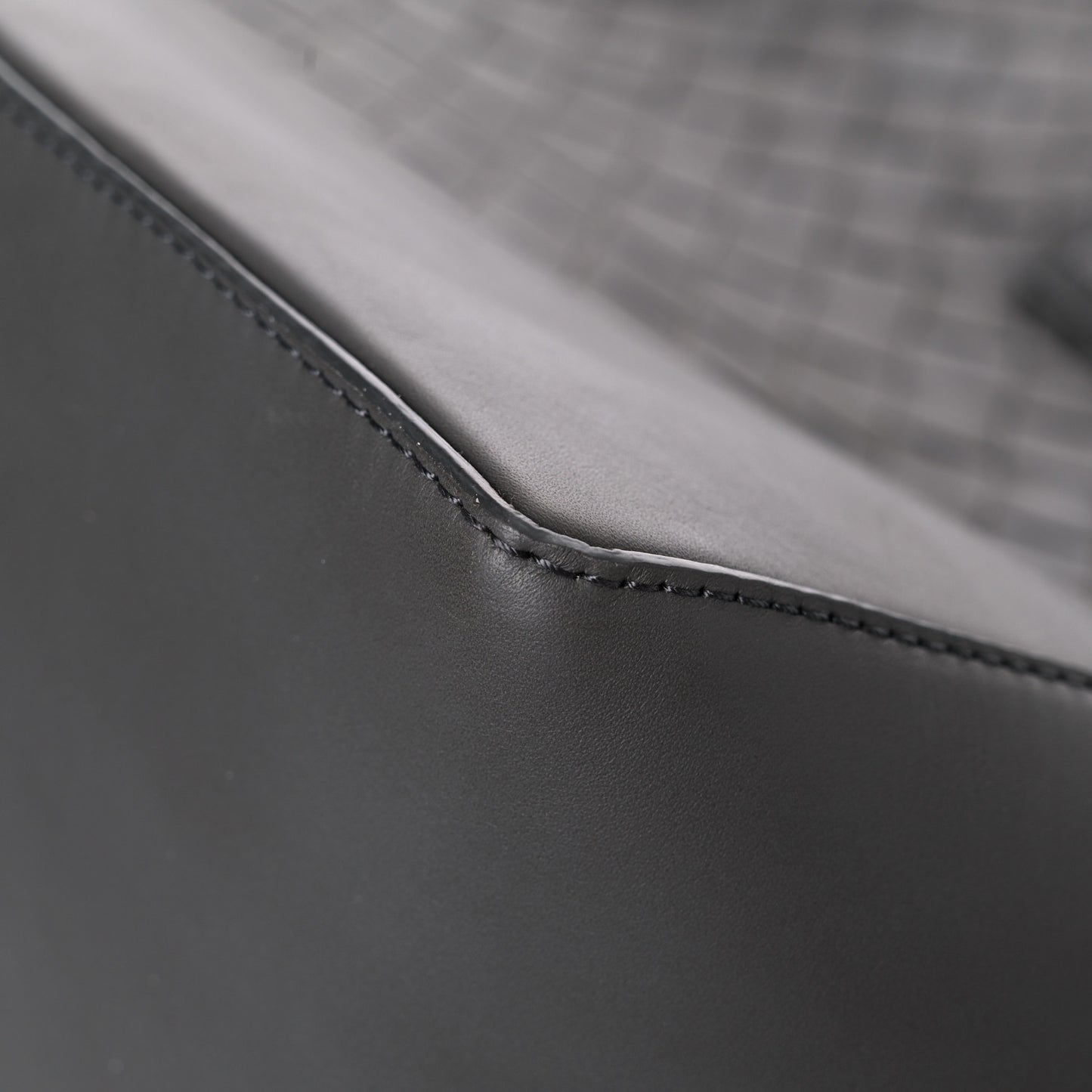 Nappa Intrecciato Tote Grey