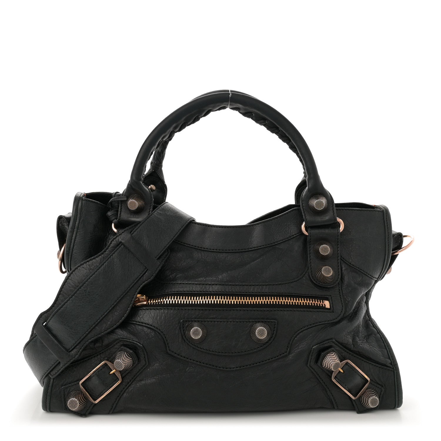 Balenciaga Agneau Giant 21 Rose Gold Hardware City Black 1 of 18