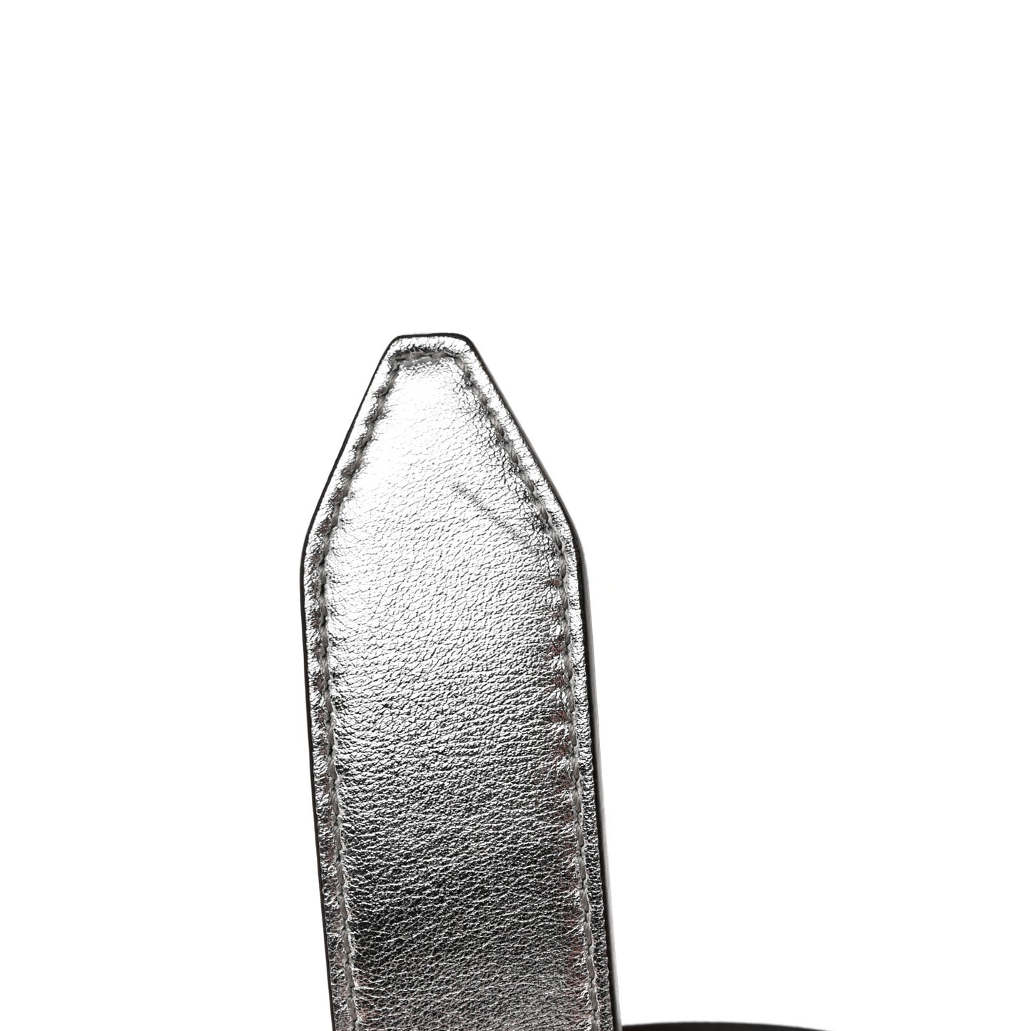 Vitello Catalan Mirror Multi Accessory Belt Argento