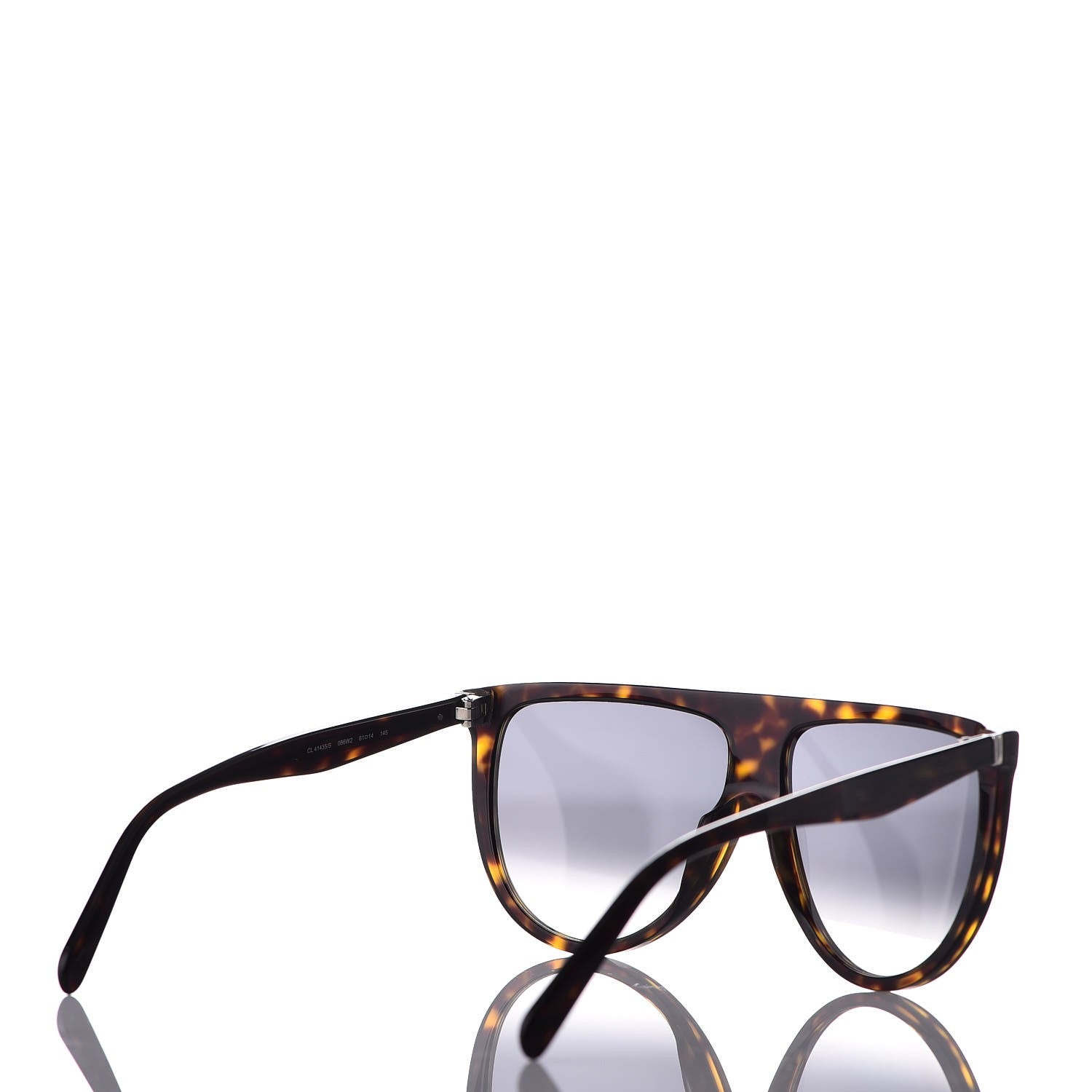 Celine Acetate Thin Shadow Sunglasses CL41435/S Tortoise 3 of 7